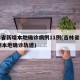吉林省新增本地确诊病例11例(吉林省新增12例本地确诊轨迹)