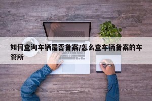 如何查询车辆是否备案/怎么查车辆备案的车管所