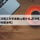 【武汉理工大学金融sy是什么,武汉理工金融学好就业吗】
