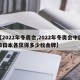 【2022年冬奥会,2022年冬奥会中国和日本各获得多少枚金牌】