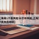 【上海增1个高风险38个中风险,上海发布的中高风险地区】
