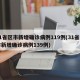31省区市新增确诊病例119例(31省区市新增确诊病例139例)