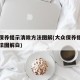 大众保养提示清除方法图解(大众保养提示清除方法图解白)