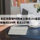 31省区市新增94例本土确诊/31省区市新增确诊124例 本土117例