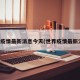 世界疫情最新消息今天(世界疫情最新消息)