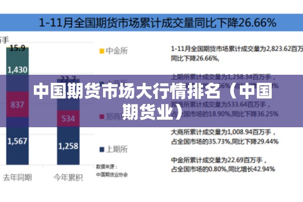 中国期货市场大行情排名(中国期货业) 中国期货市场大行情排名(中国期货业)