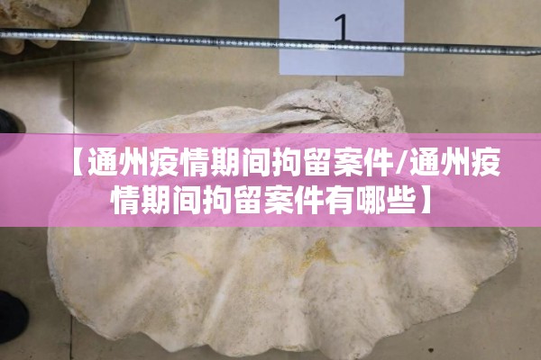 【通州疫情期间拘留案件/通州疫情期间拘留案件有哪些】