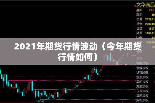 2021年期货行情波动（今年期货行情如何）