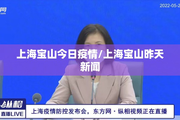 上海宝山今日疫情/上海宝山昨天新闻