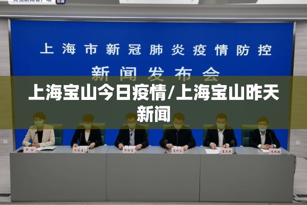 上海宝山今日疫情/上海宝山昨天新闻