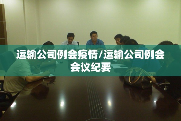 运输公司例会疫情/运输公司例会会议纪要 运输公司例会疫情/运输公司例会会议纪要