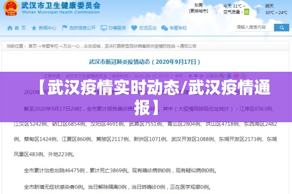 【武汉疫情实时动态/武汉疫情通报】