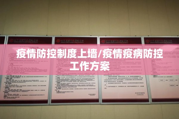 疫情防控制度上墙/疫情疫病防控工作方案