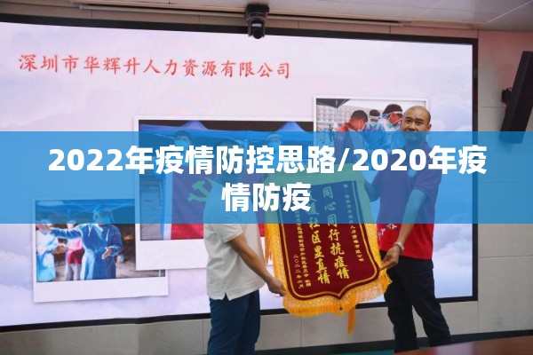 2022年疫情防控思路/2020年疫情防疫