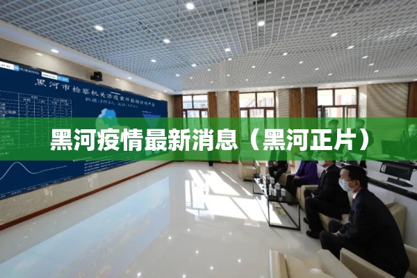 黑河疫情最新消息(黑河正片) 黑河疫情最新消息(黑河正片)