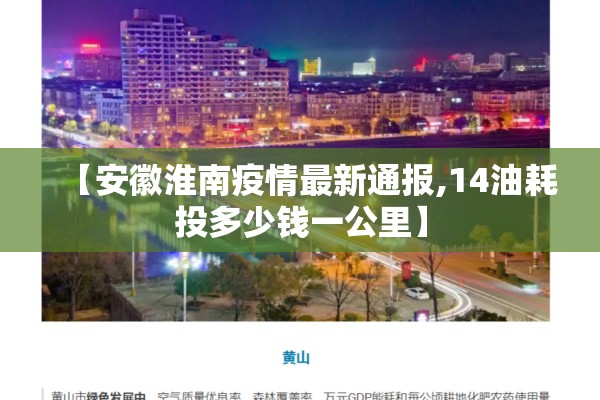【安徽淮南疫情最新通报,14油耗投多少钱一公里】