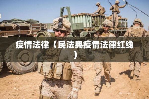 疫情法律（民法典疫情法律红线）