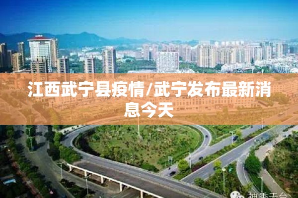 江西武宁县疫情/武宁发布最新消息今天