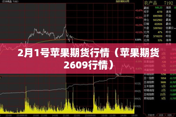 2月1号苹果期货行情（苹果期货2609行情）
