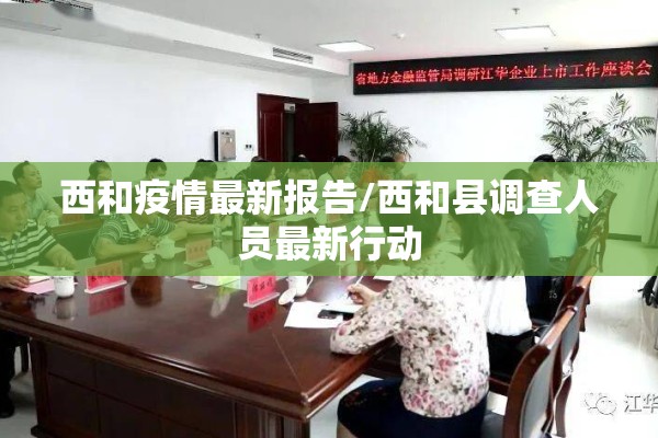 西和疫情最新报告/西和县调查人员最新行动 西和疫情最新报告/西和县调查人员最新行动