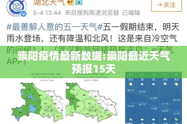 崇阳疫情最新数据:崇阳最近天气预报15天
