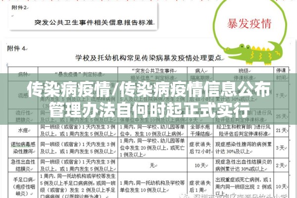传染病疫情/传染病疫情信息公布管理办法自何时起正式实行