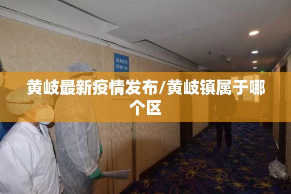 黄岐最新疫情发布/黄岐镇属于哪个区