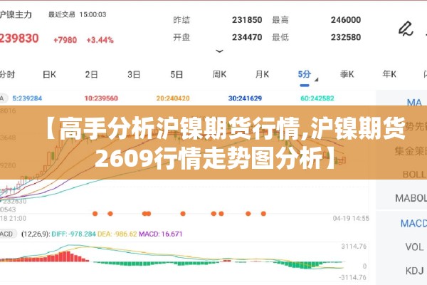 【高手分析沪镍期货行情,沪镍期货2609行情走势图分析】