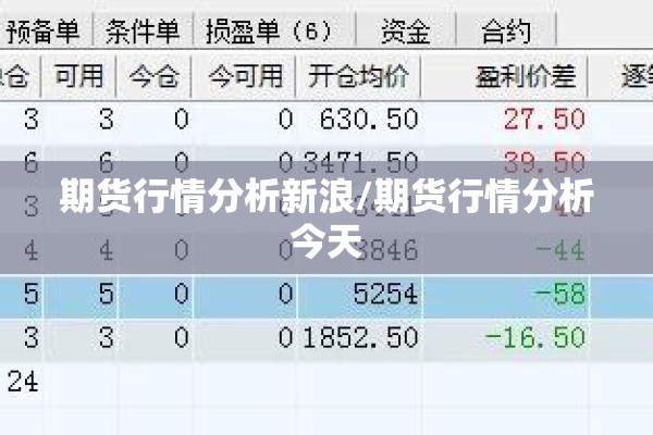 期货行情分析新浪/期货行情分析今天 期货行情分析新浪/期货行情分析今天
