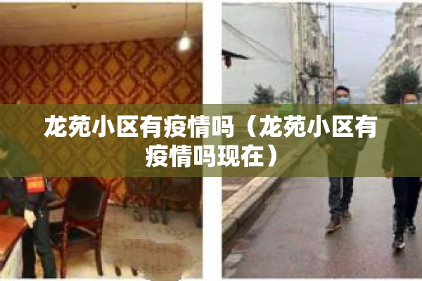 龙苑小区有疫情吗（龙苑小区有疫情吗现在）