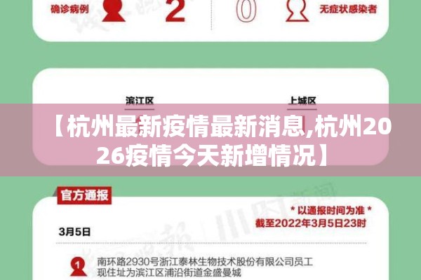 【杭州最新疫情最新消息,杭州2026疫情今天新增情况】