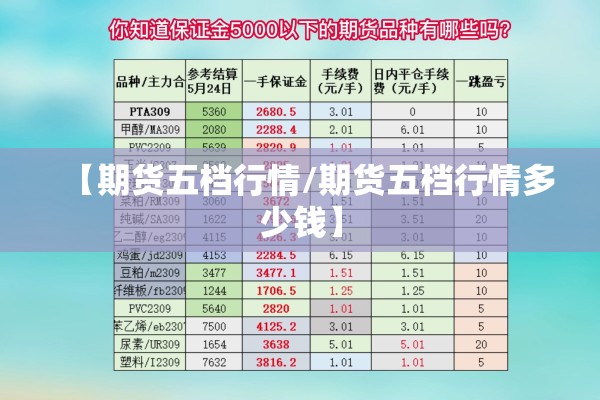 【期货五档行情/期货五档行情多少钱】