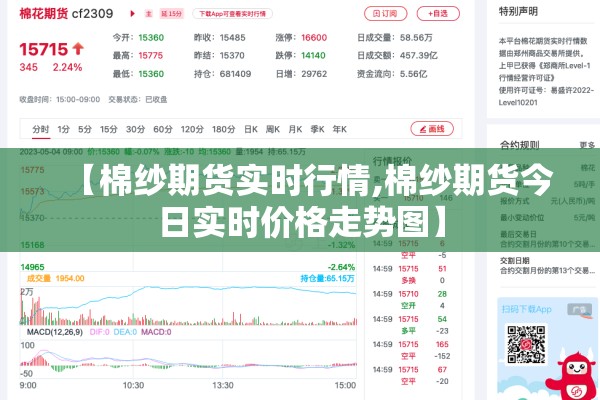 【棉纱期货实时行情,棉纱期货今日实时价格走势图】