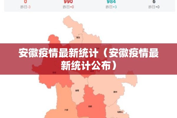 安徽疫情最新统计（安徽疫情最新统计公布）