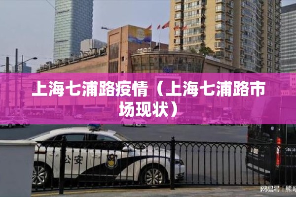 上海七浦路疫情（上海七浦路市场现状）