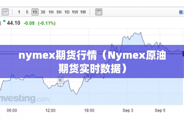nymex期货行情（Nymex原油期货实时数据）