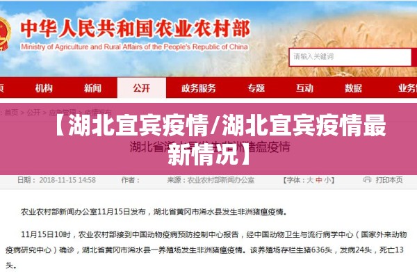 【湖北宜宾疫情/湖北宜宾疫情最新情况】