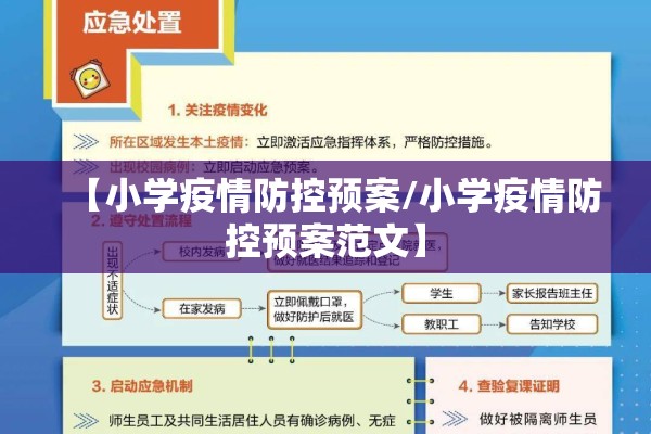 【小学疫情防控预案/小学疫情防控预案范文】