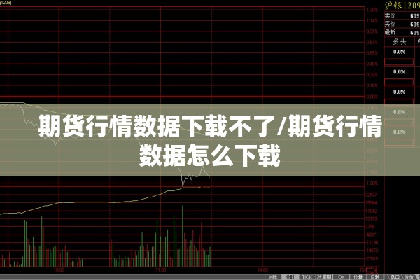 期货行情数据下载不了/期货行情数据怎么下载