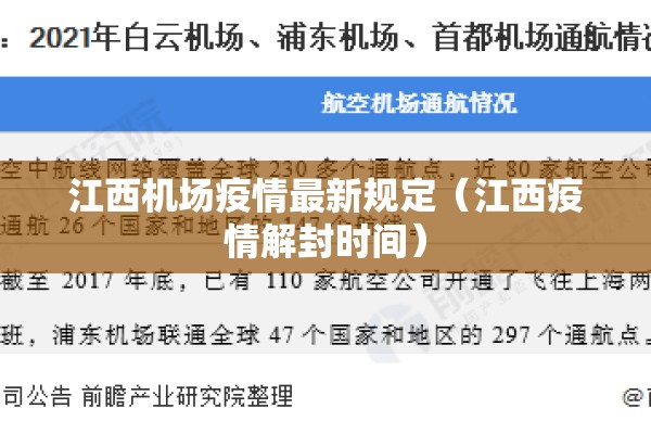 江西机场疫情最新规定(江西疫情解封时间) 江西机场疫情最新规定(江西疫情解封时间)