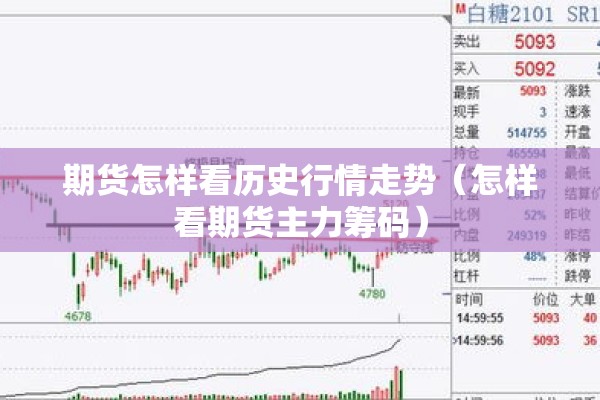 期货怎样看历史行情走势（怎样看期货主力筹码）
